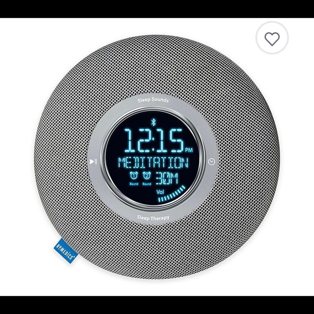 HoMedics Dual Alarm Clock Sound Machine